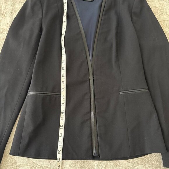Elie Tahari Black Wool Blazer Suit Jacket  size 6 - Picture 14 of 16
